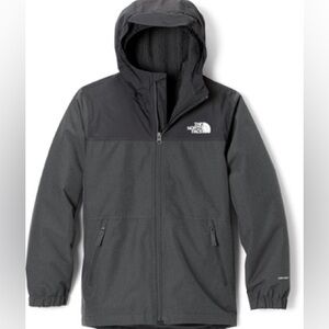 LIKE NEW The North Face Warm Storm Jacket, size XS 6 in asphalt heather gray